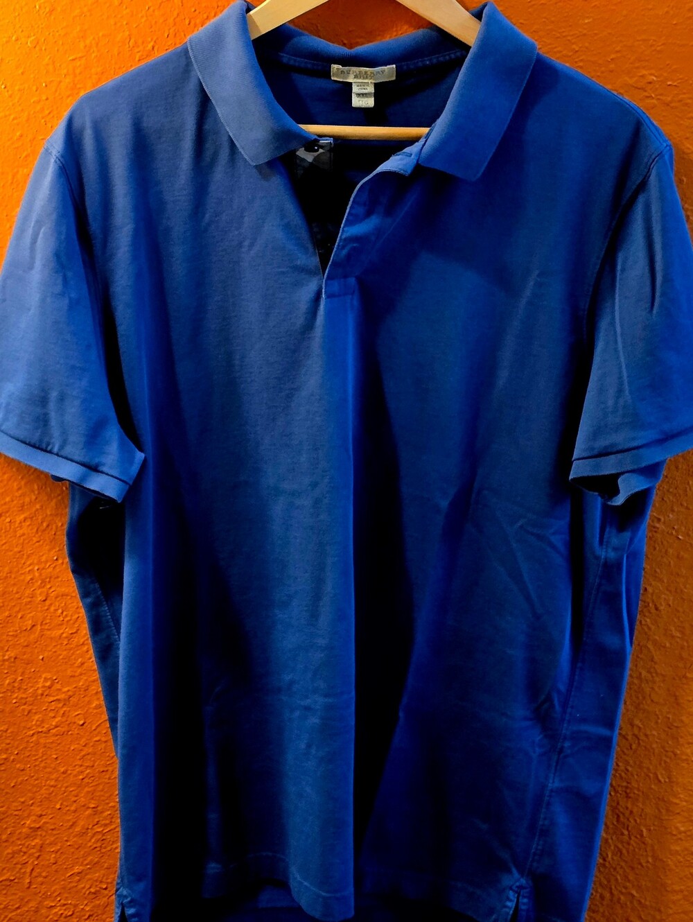 Burberry Brit Men's XXL Classic Blue Polo Shirt